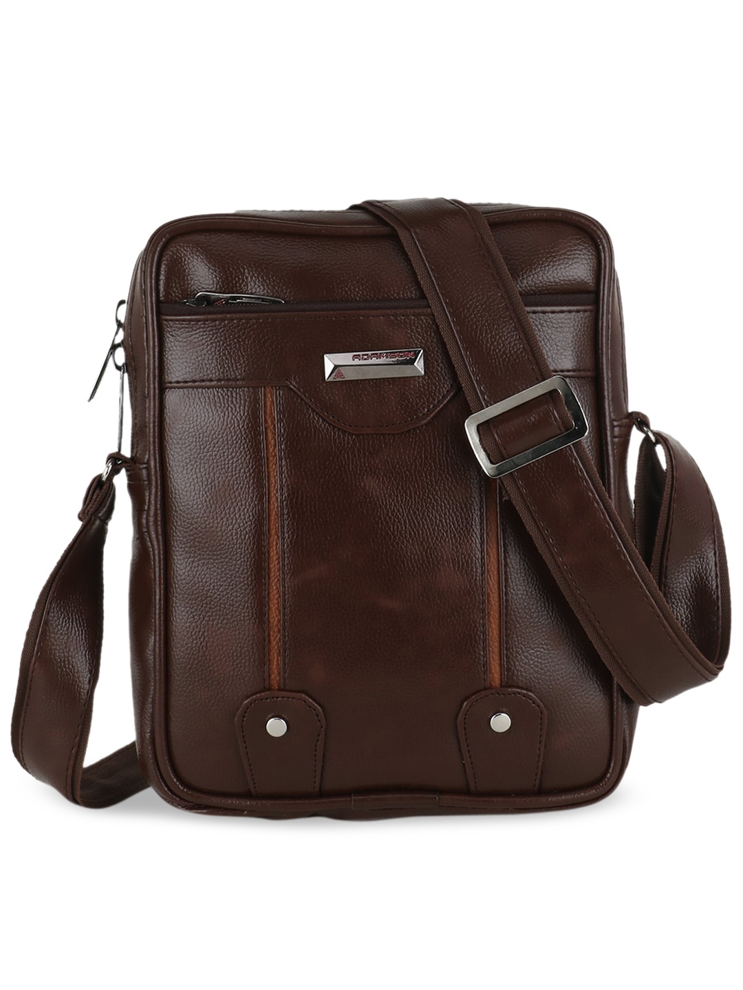 

ADAMSON Brown Bucket Sling Bag