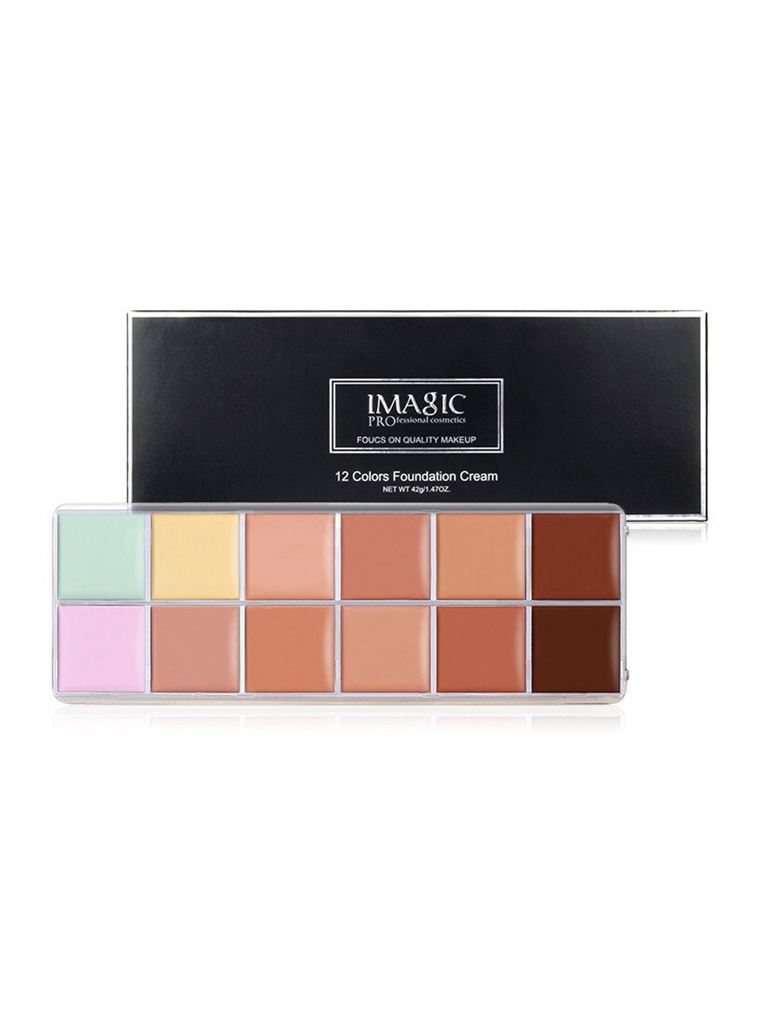 

IMAGIC 12 Colours Foundation Cream