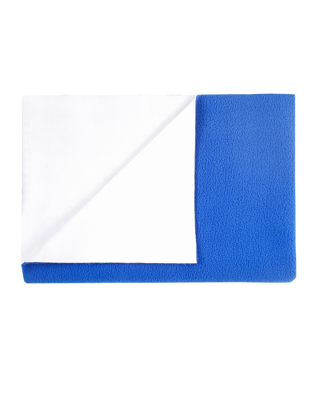 

Baby Moo Infant Blue Solid Water-Resistant Bed ProtectorKids