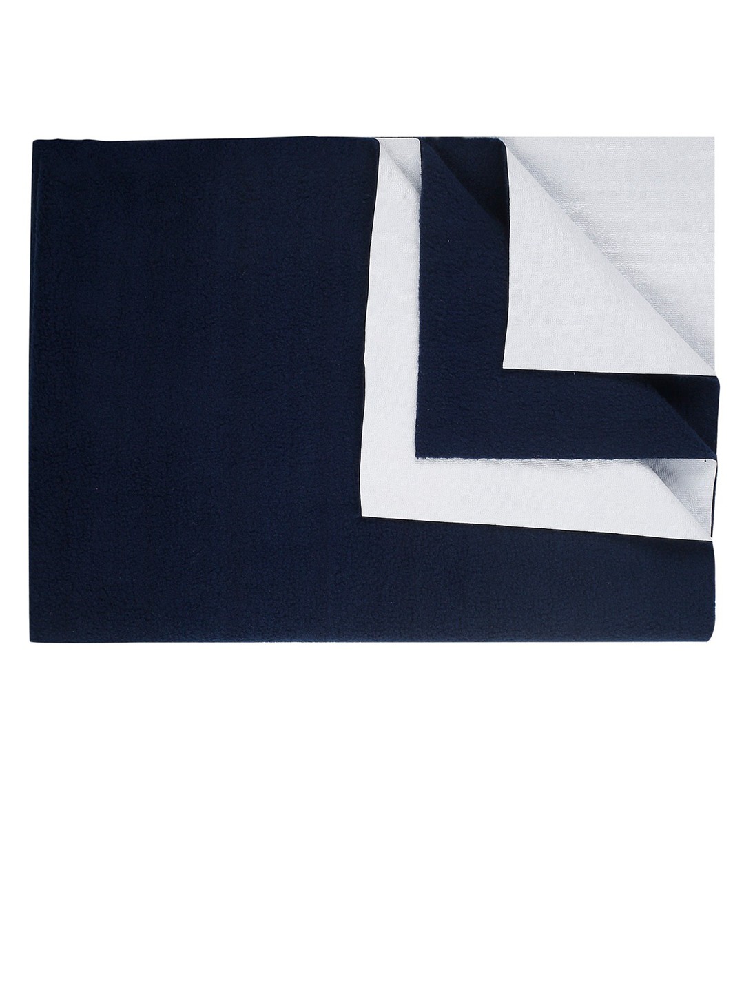 

Baby Moo Infant Navy Blue Solid Small Water-Resistant Mattress Protector