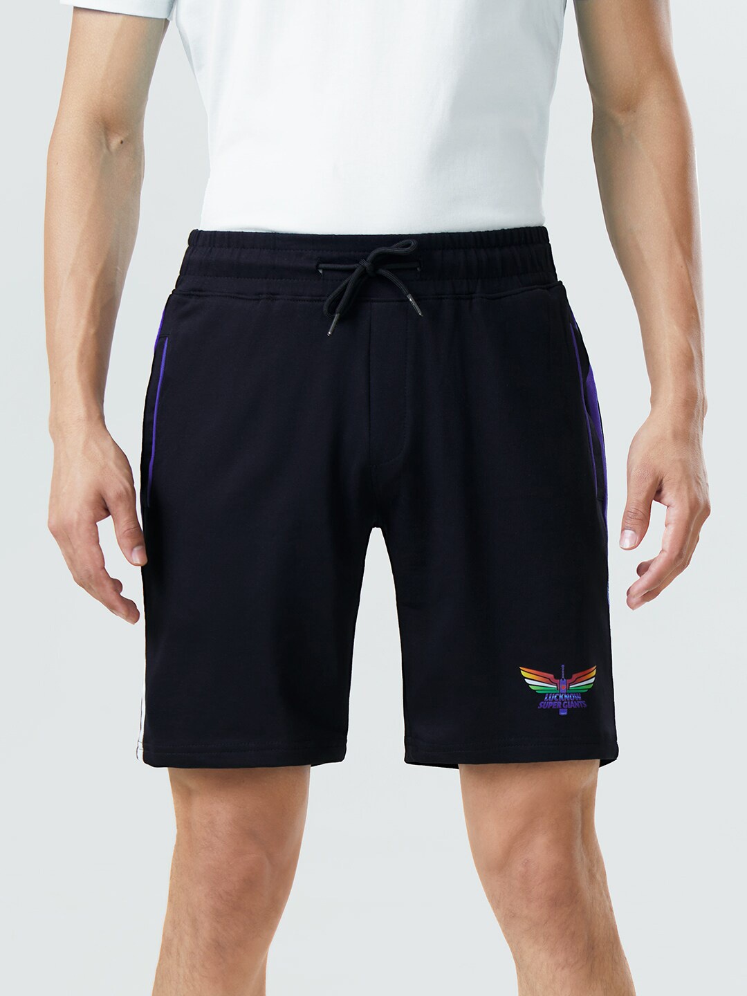 

The Souled Store Men Black Shorts