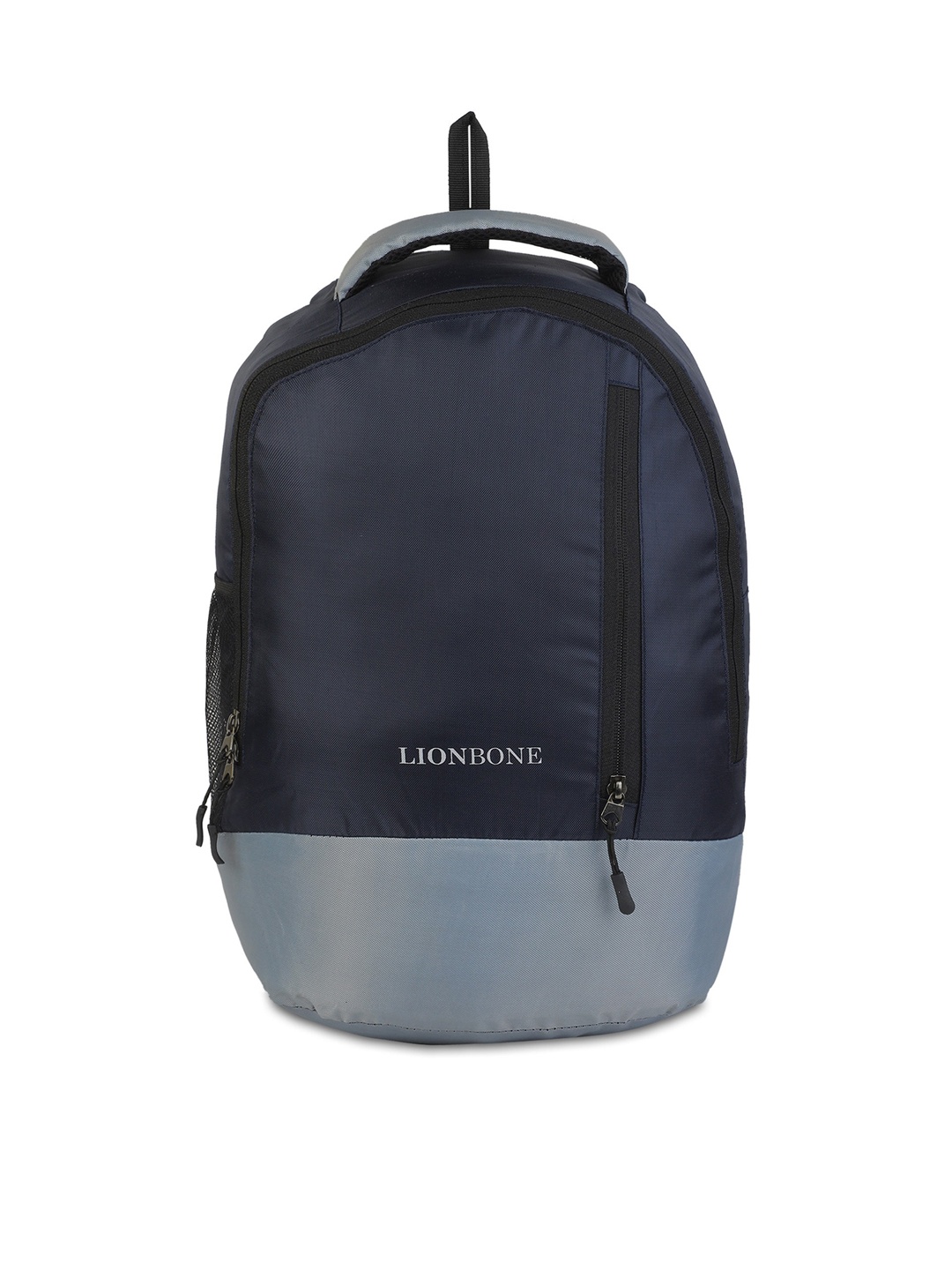 

LIONBONE Unisex Blue & Grey Colourblocked Backpack