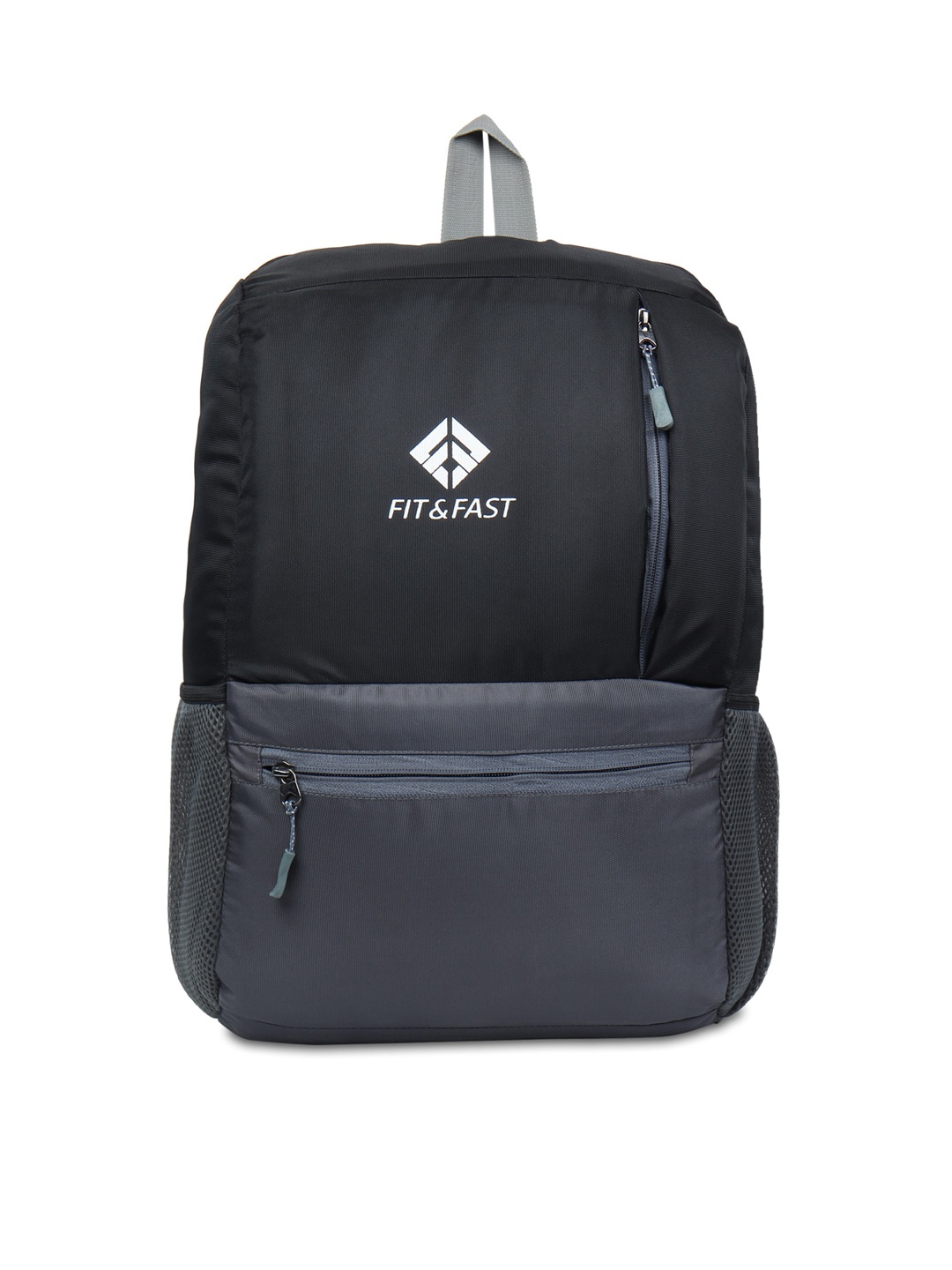 

LIONBONE Unisex Black & Grey Backpack