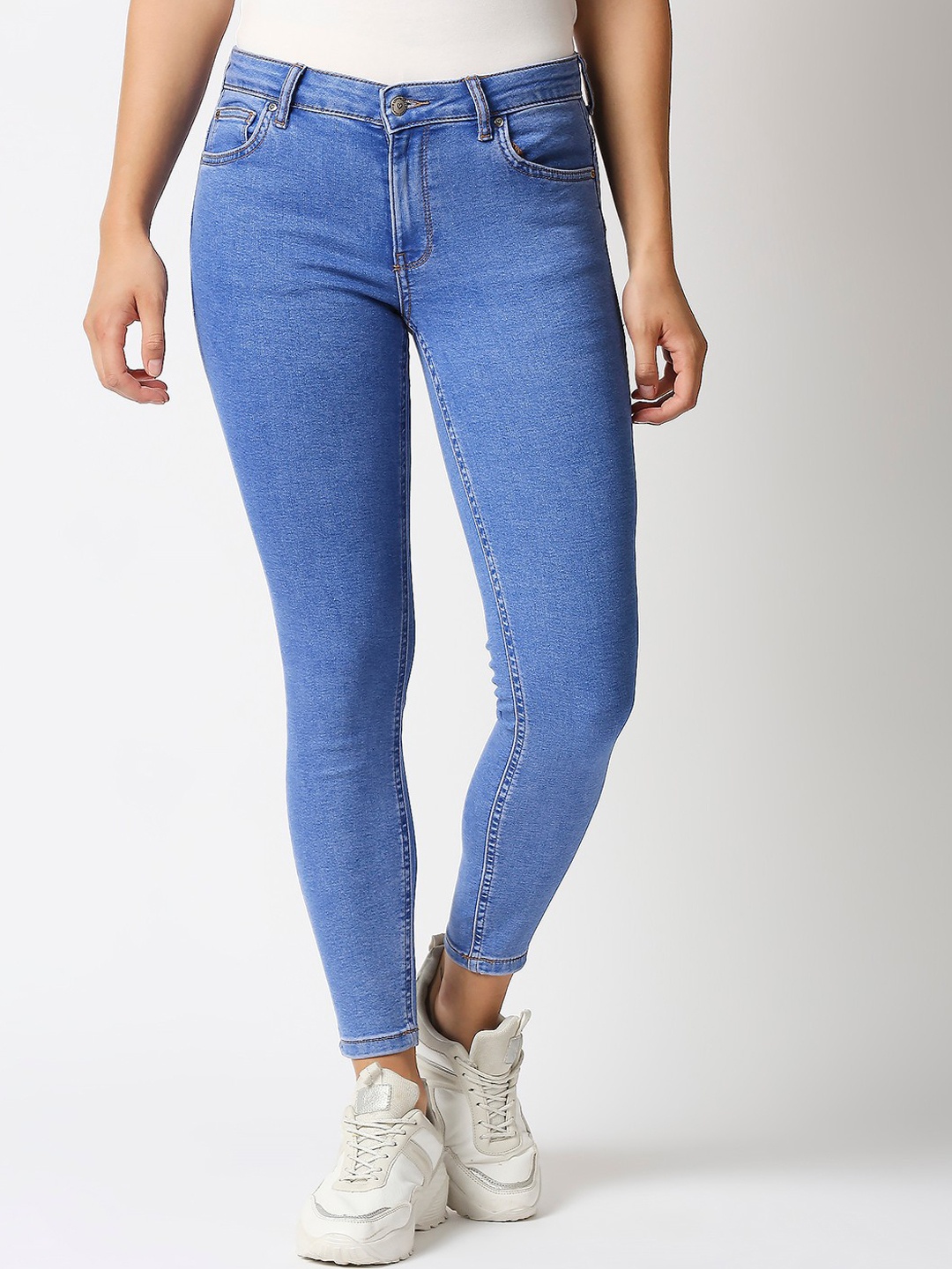 

LOVEGEN Women Lavender Comfort Skinny Fit Stretchable Jeans