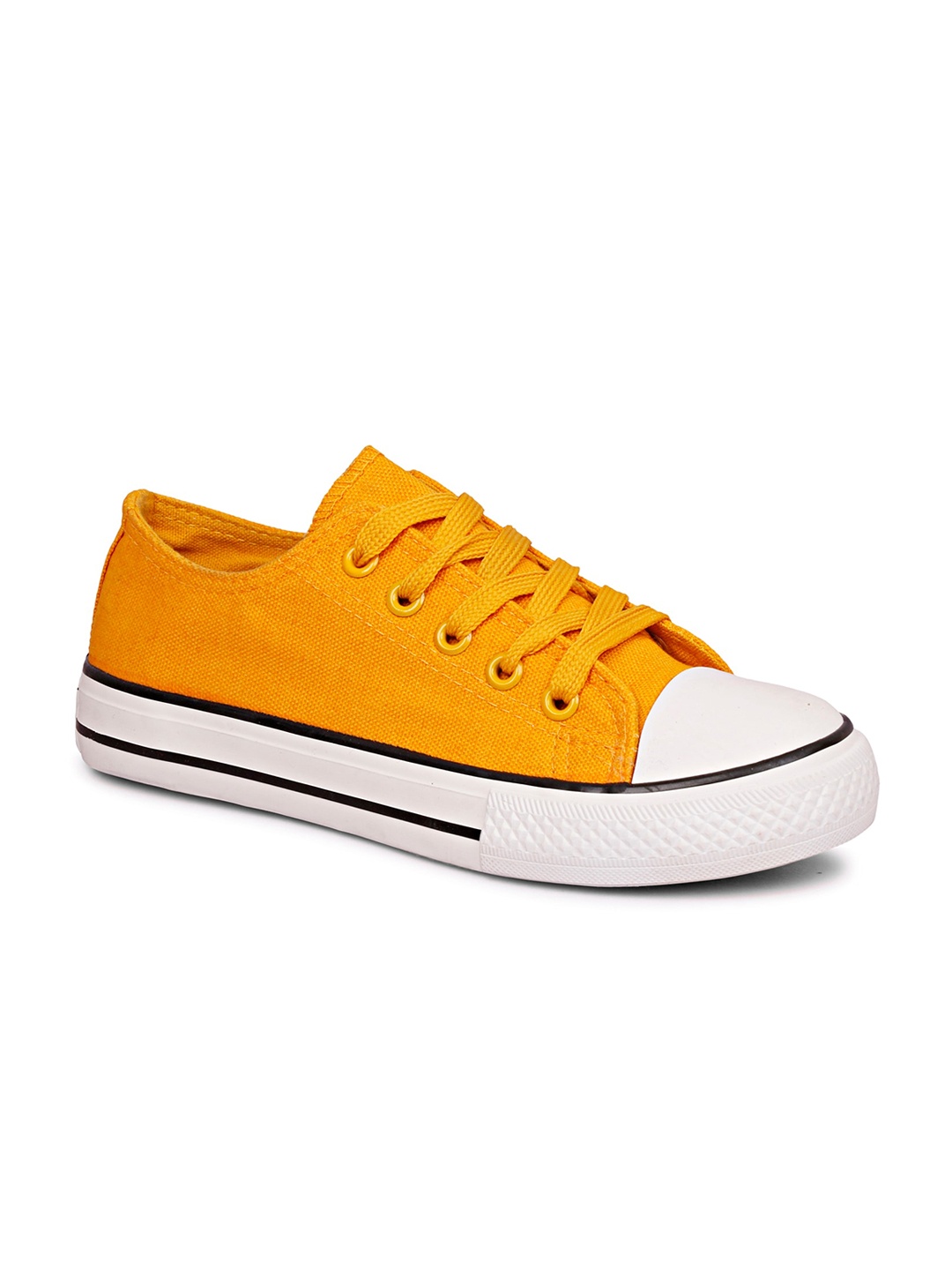 

CIPRAMO SPORTS Boys Yellow Colourblocked Sneakers