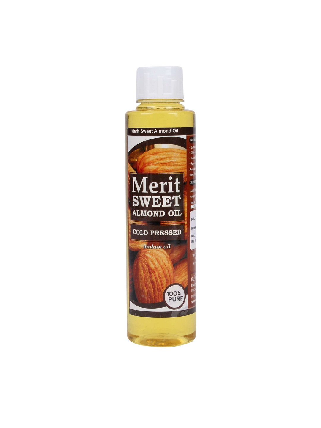 

Merit VCO Merit Almond Oil 250ml, Brown