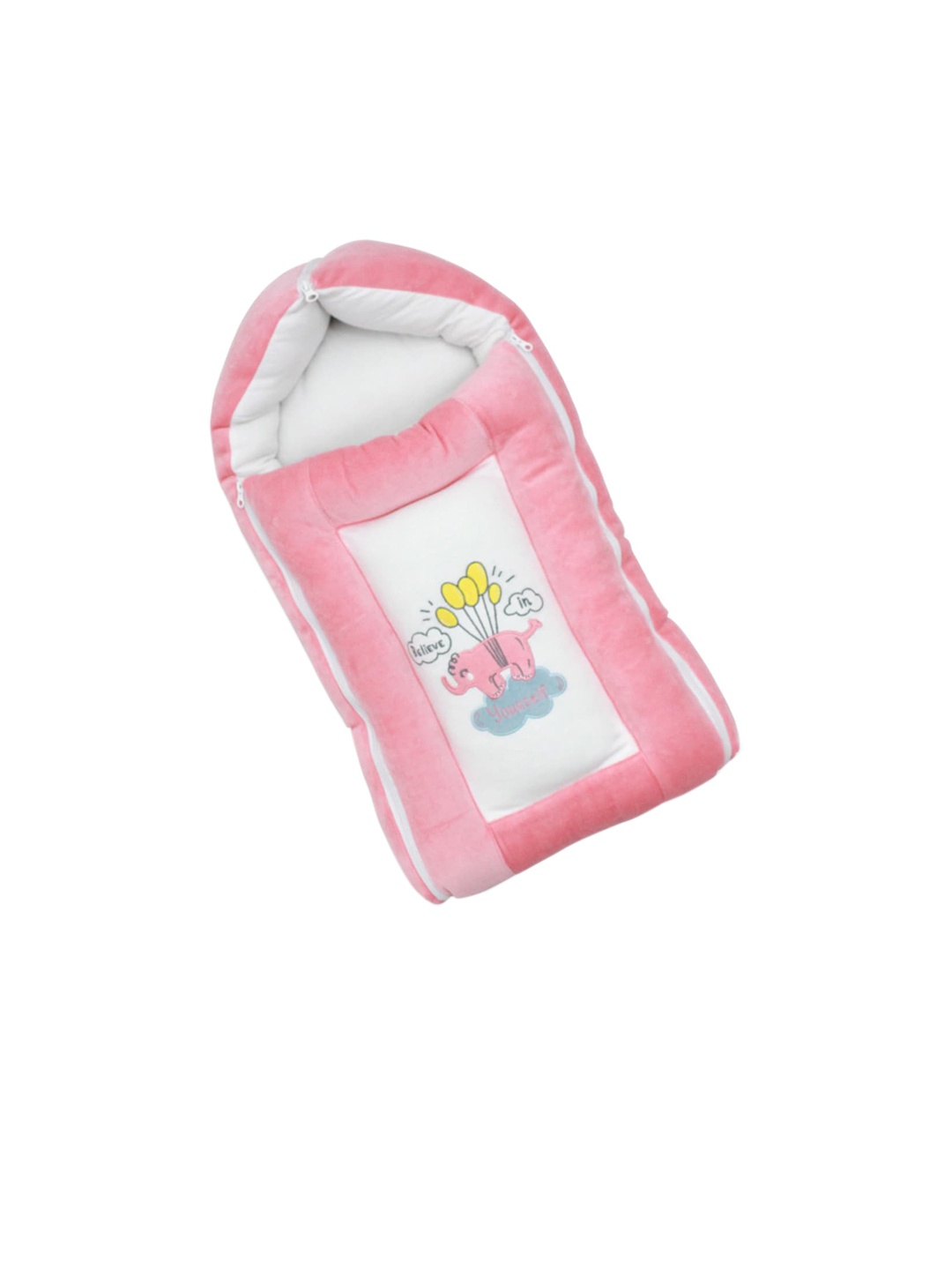

Born Babies Kids Pink Printed Sleeping Bag