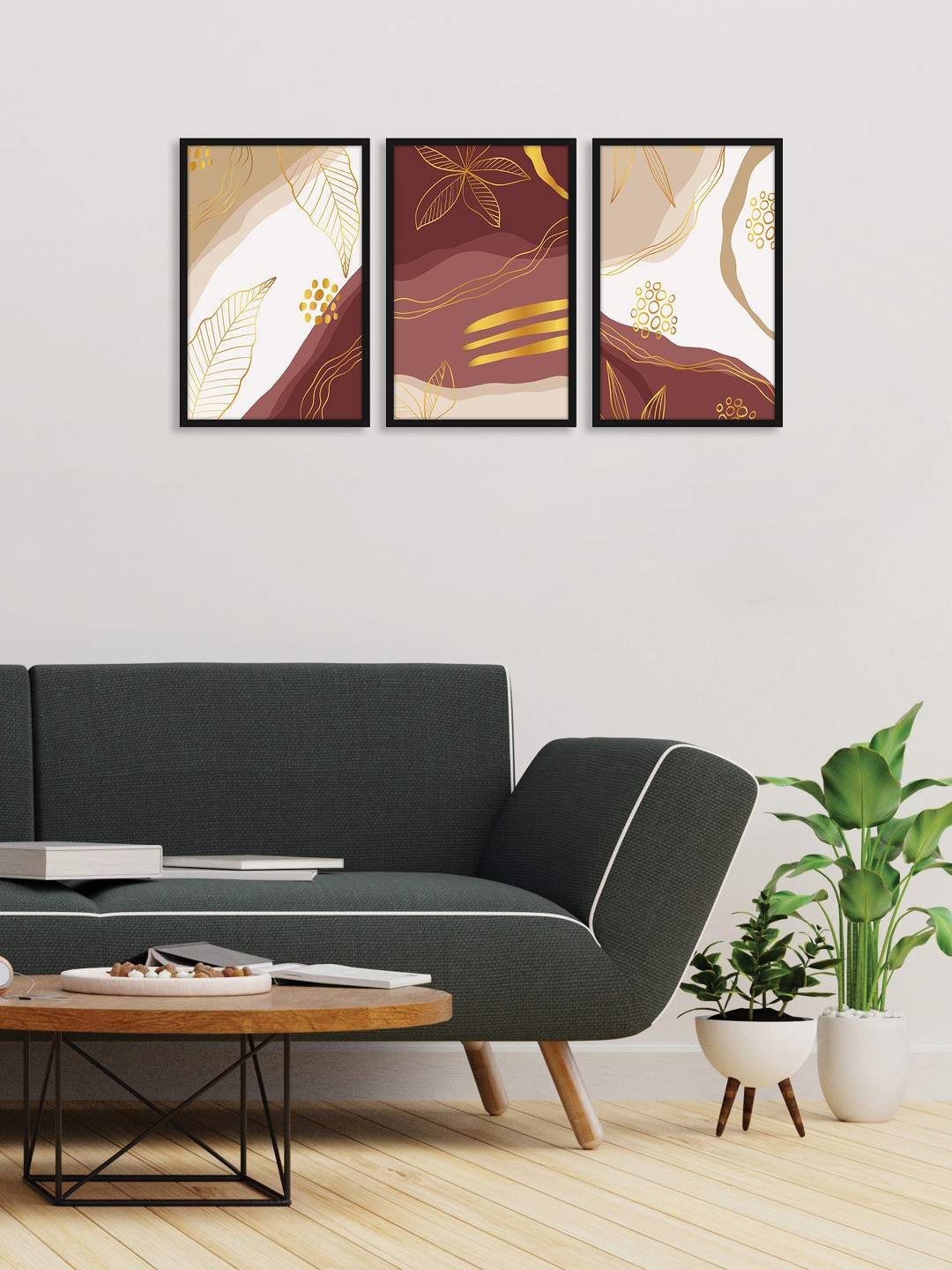 

Random Set of 3 Decorative Wall Art, Multi