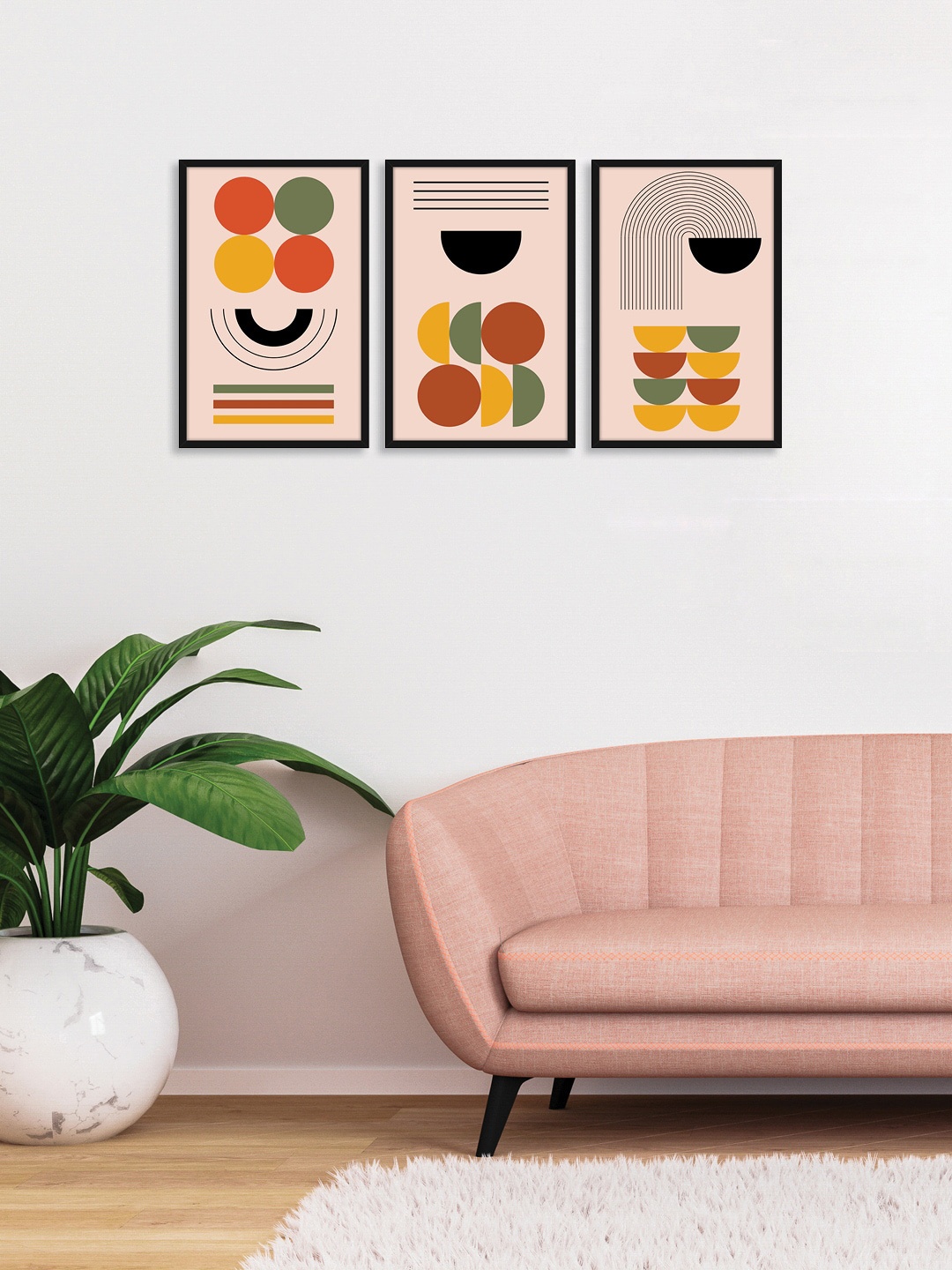 

Random Set of 3 Circles Wall Art, Multi