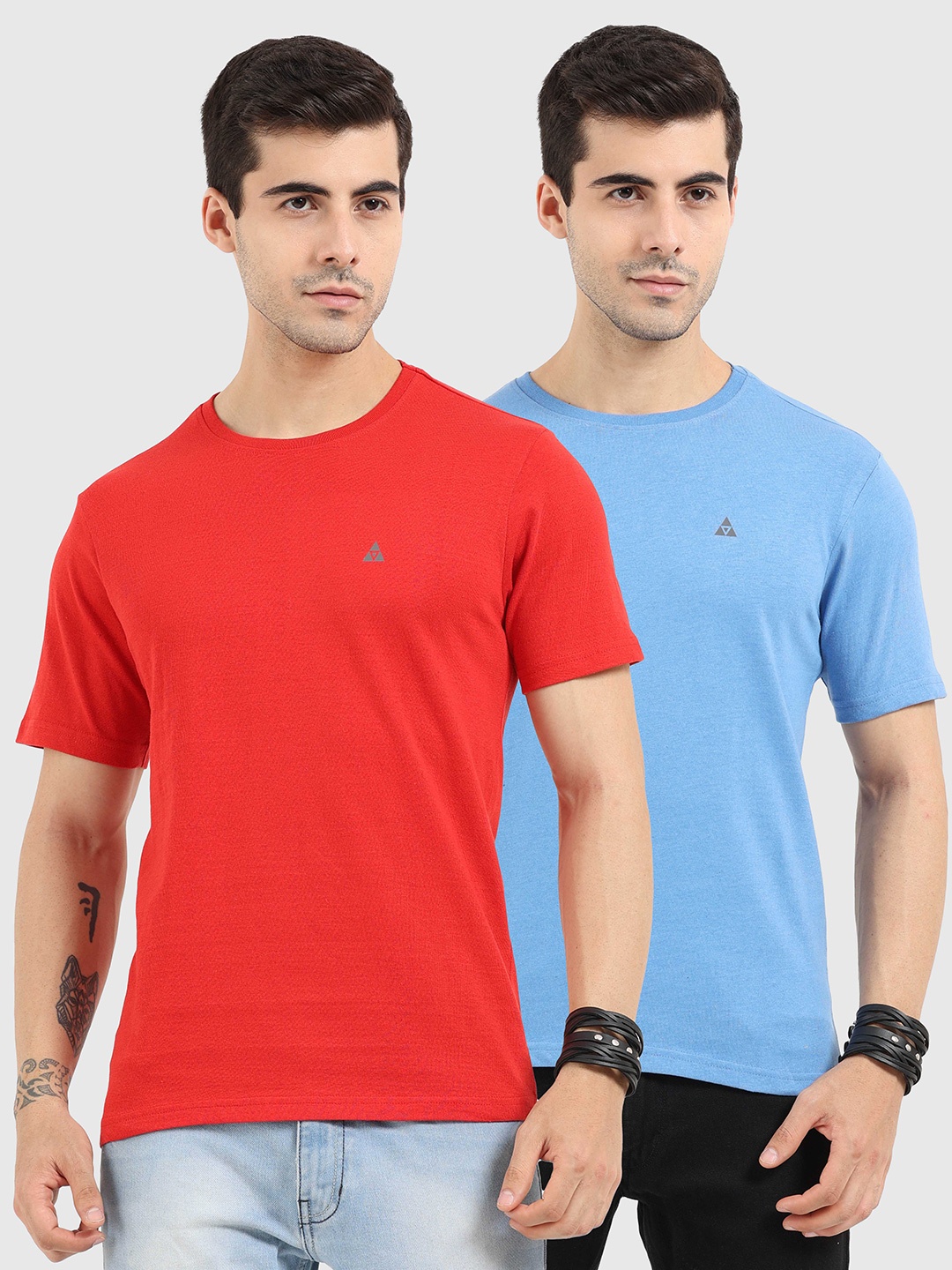 

ARDEUR Men Multicoloured 2 T-shirt, Multi