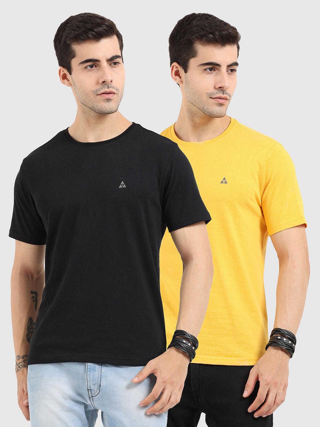 

ARDEUR Men Multicoloured 2 T-shirt, Multi