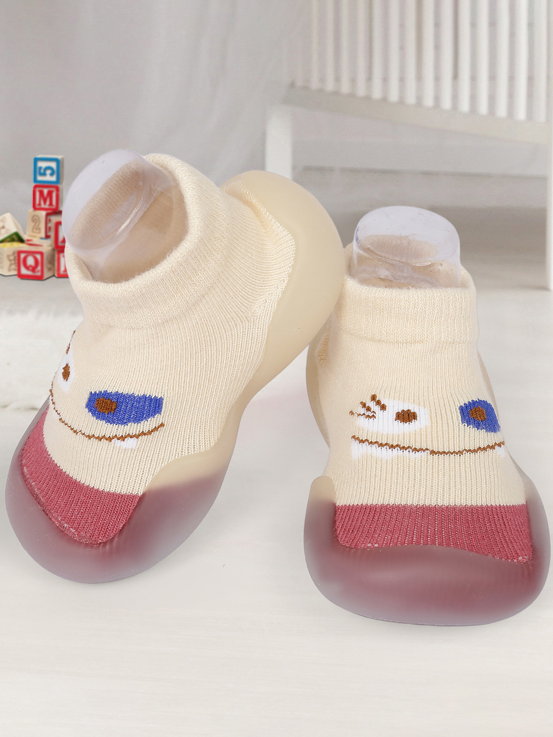 

Baby Moo Unisex Kids Blue Woven Design Fashion