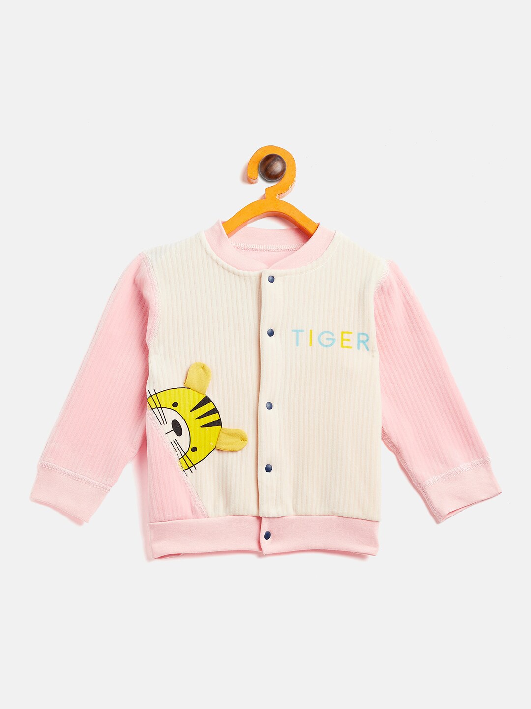 

Camey Unisex Kids Pink Printed Sweatshirt