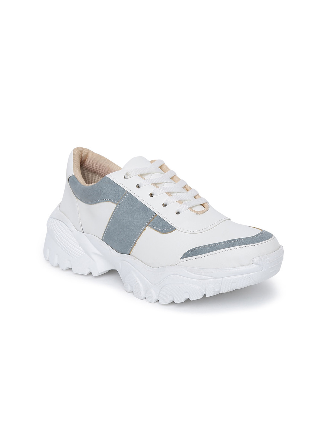 

TRASE Women Blue Colourblocked Sneakers