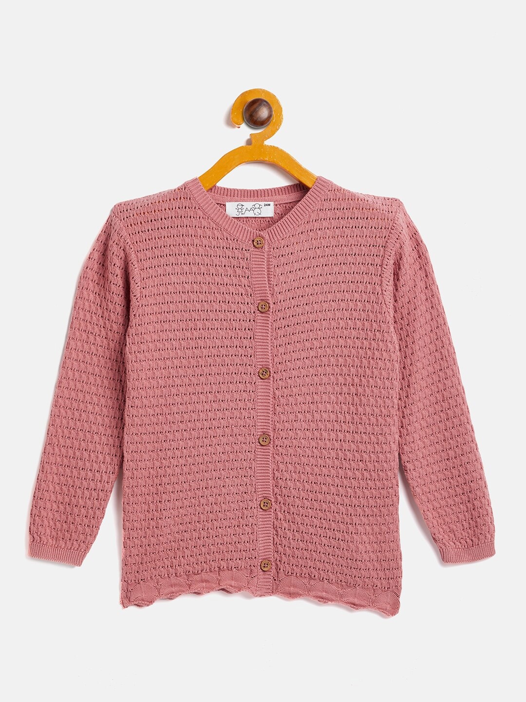 

JWAAQ Girls Pink Cardigan