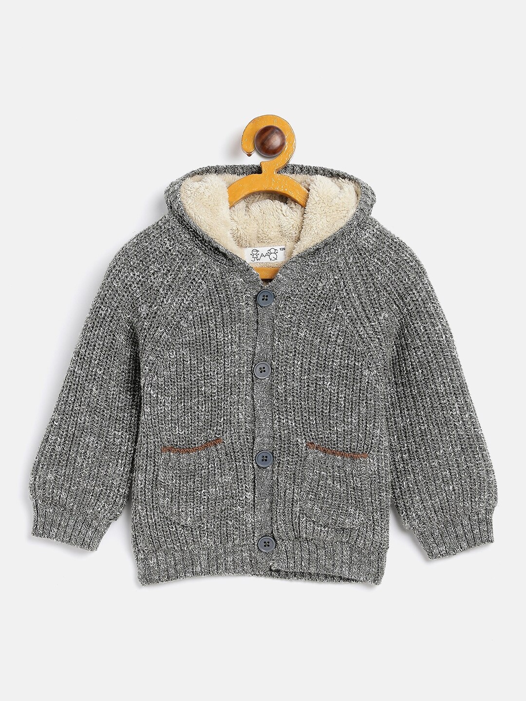 

JWAAQ Unisex Kids Olive Green Pullover