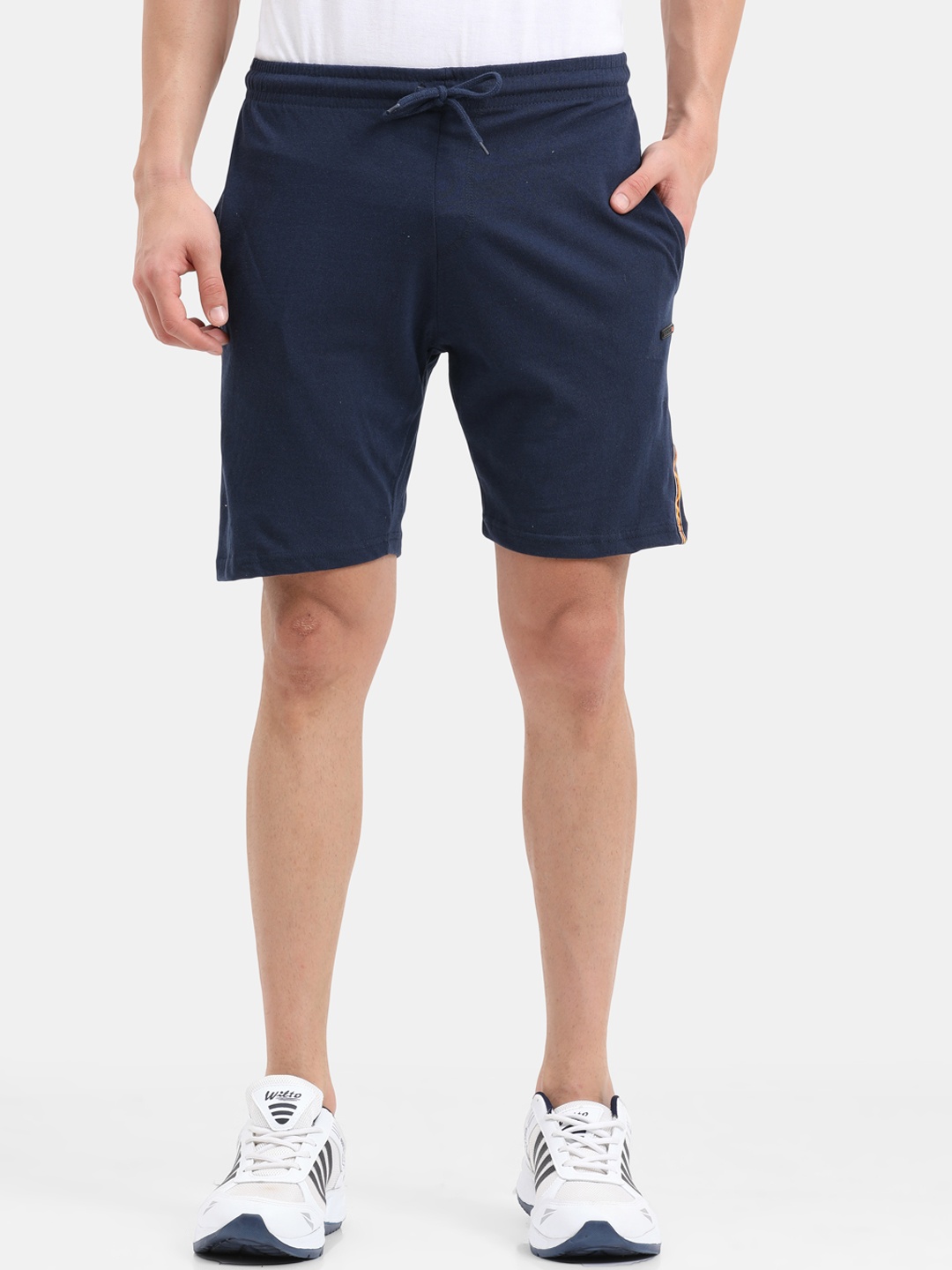 

ARDEUR Men Navy Blue Training or Gym Shorts