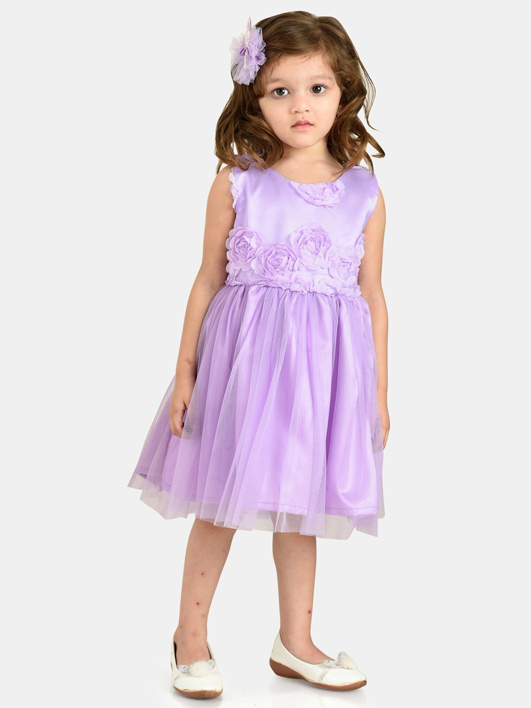 

Peppermint Lavender Net Dress