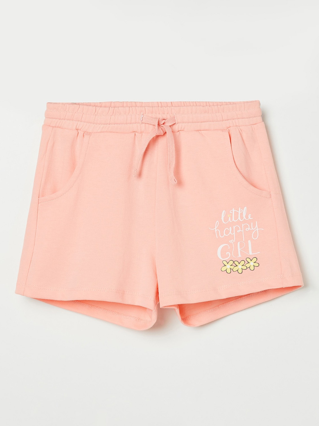 

Fame Forever by Lifestyle Girls Peach-Coloured Shorts