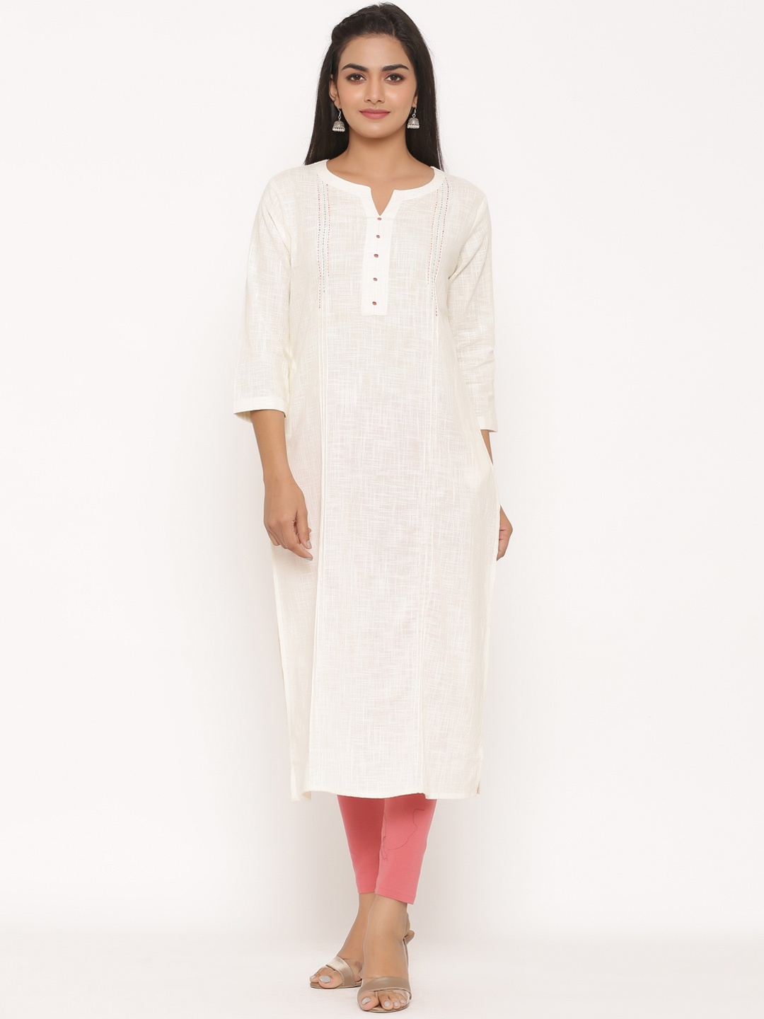

SUTI Women White Kurta