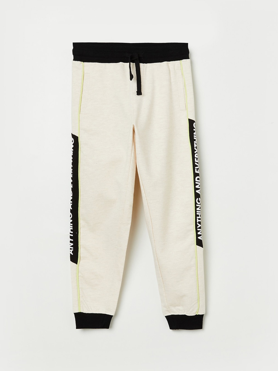 

Fame Forever by Lifestyle Boys Grey Solid Cotton Track Pants