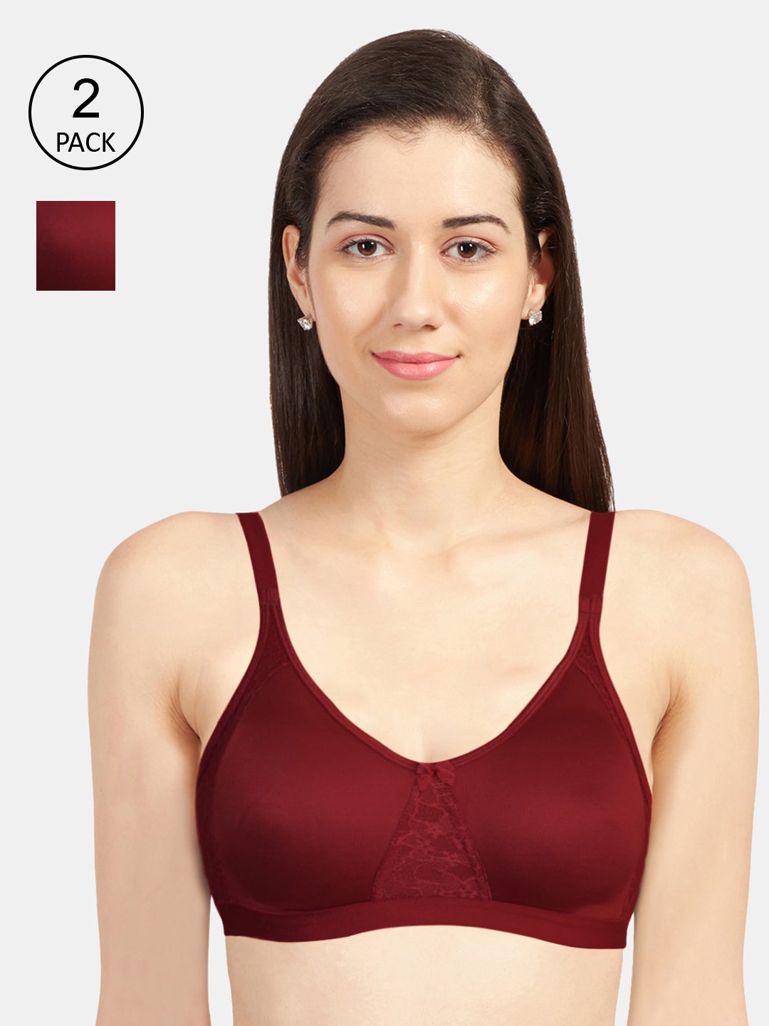 

Sonari Women Multi Bra, Maroon