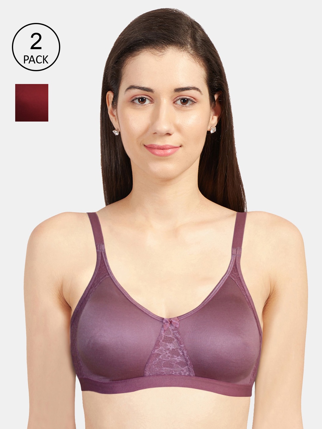 

Sonari Women Multi Bra, Maroon