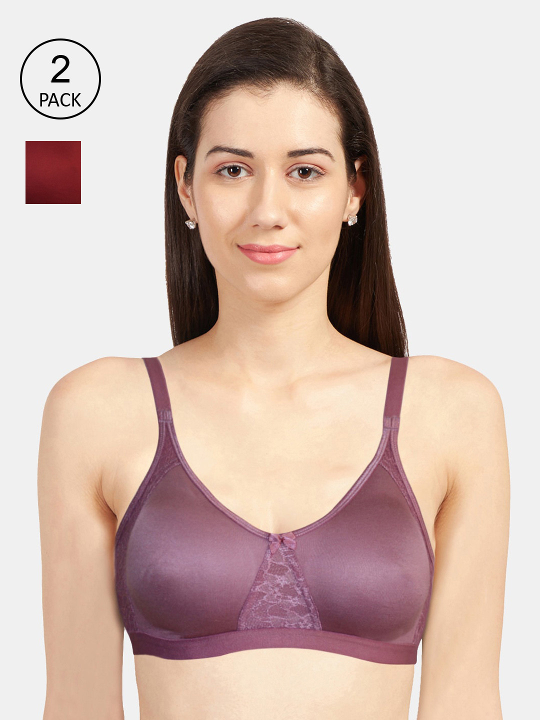 

Sonari Women Multi Bra, Maroon