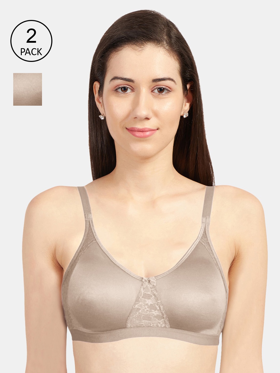 

Sonari Women Multi Bra, Grey