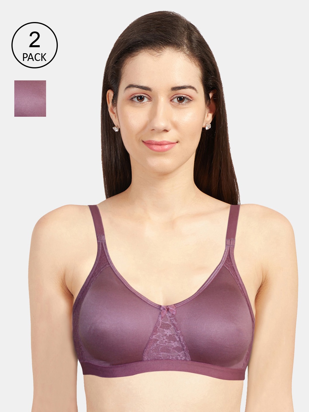 

Sonari Women Multi Bra, Purple