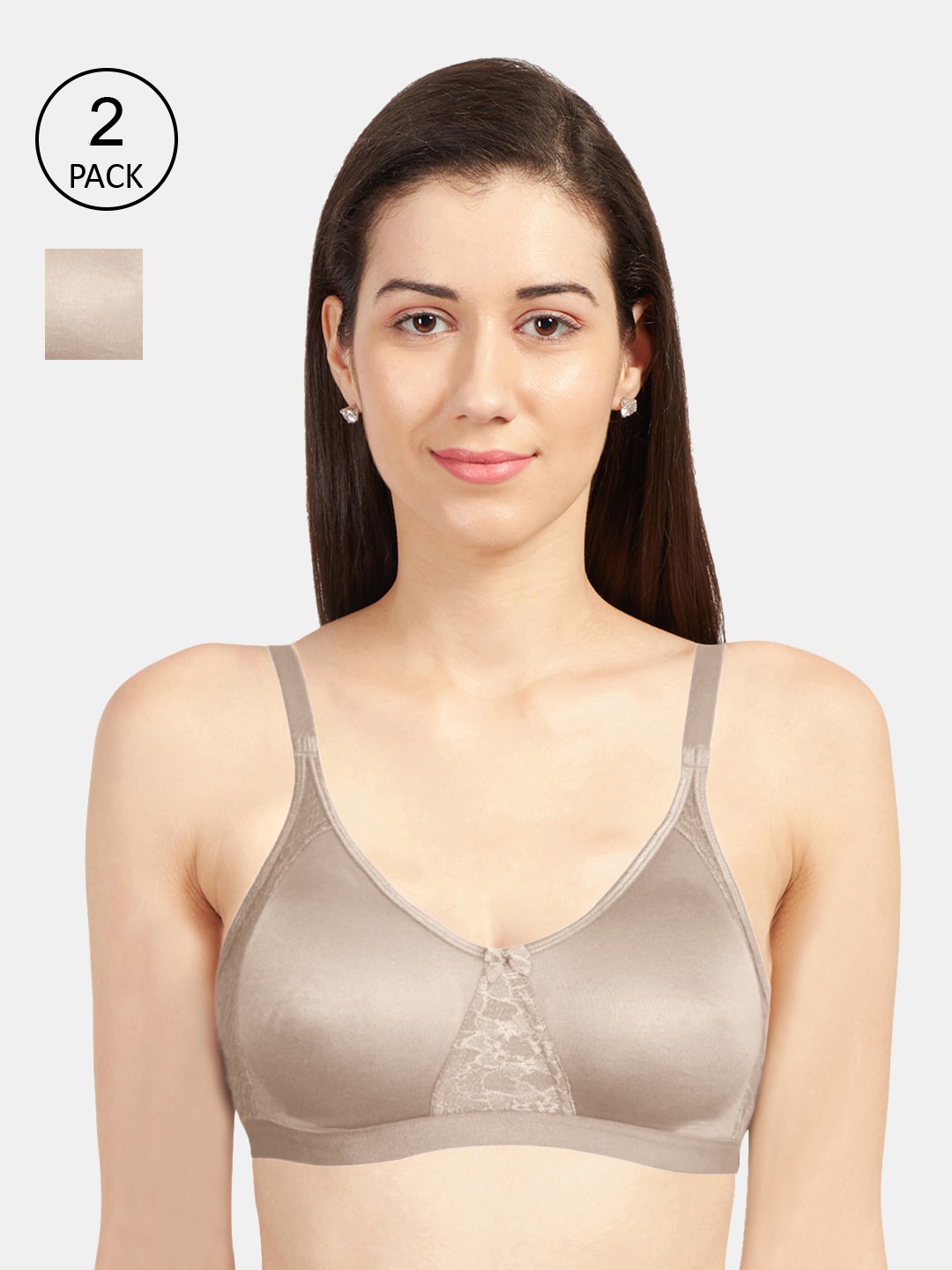 

Sonari Women Multi Bra, Grey