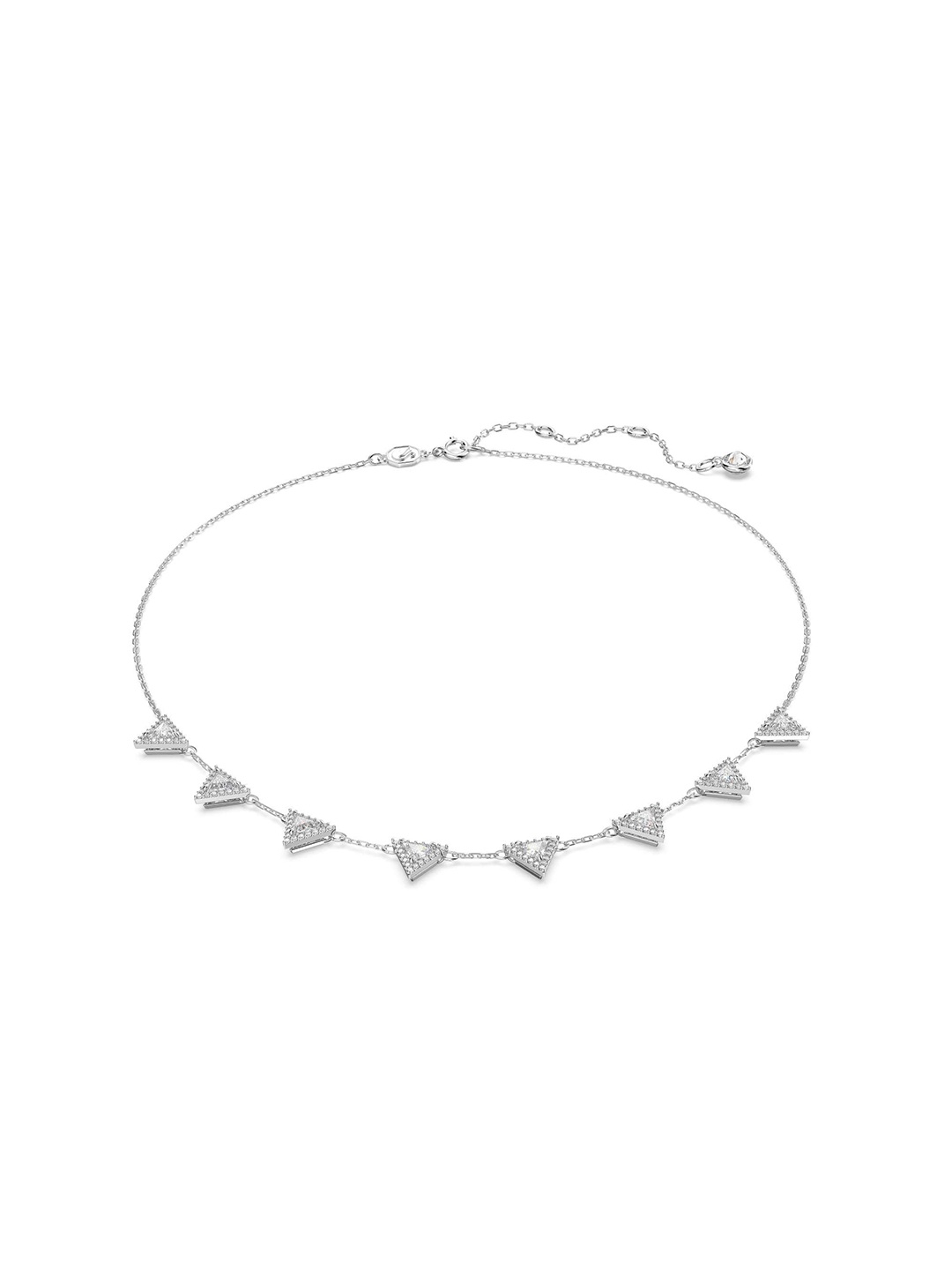 

SWAROVSKI Women White Necklace and Chains, Silver