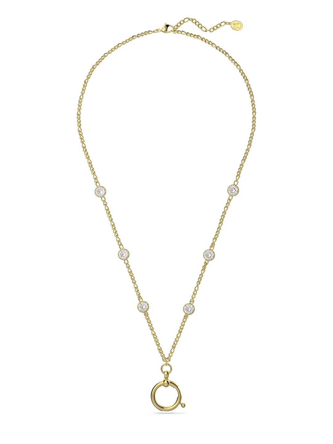 

SWAROVSKI Women Yellow Gold-Plated Minimal Chain