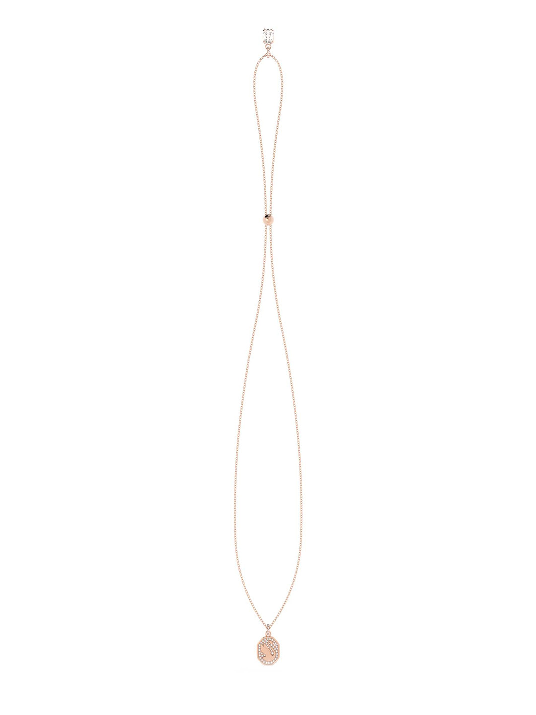

SWAROVSKI Women Pink Necklace and Chains, Rose gold