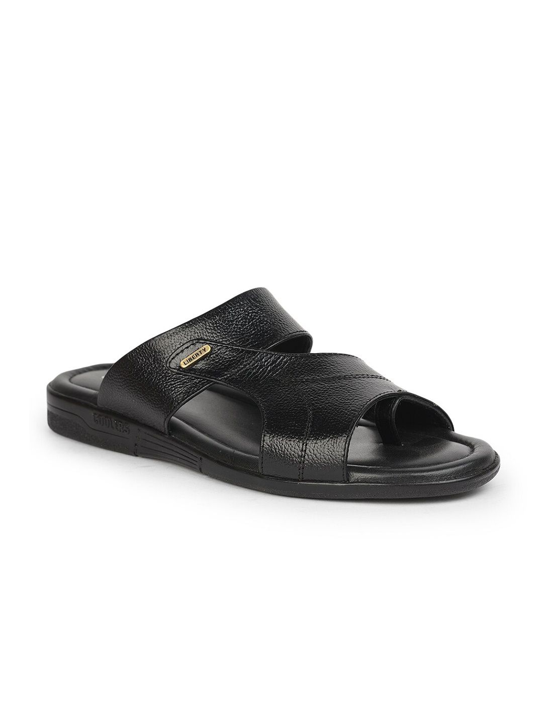 

Liberty Men Black Comfort Sandals