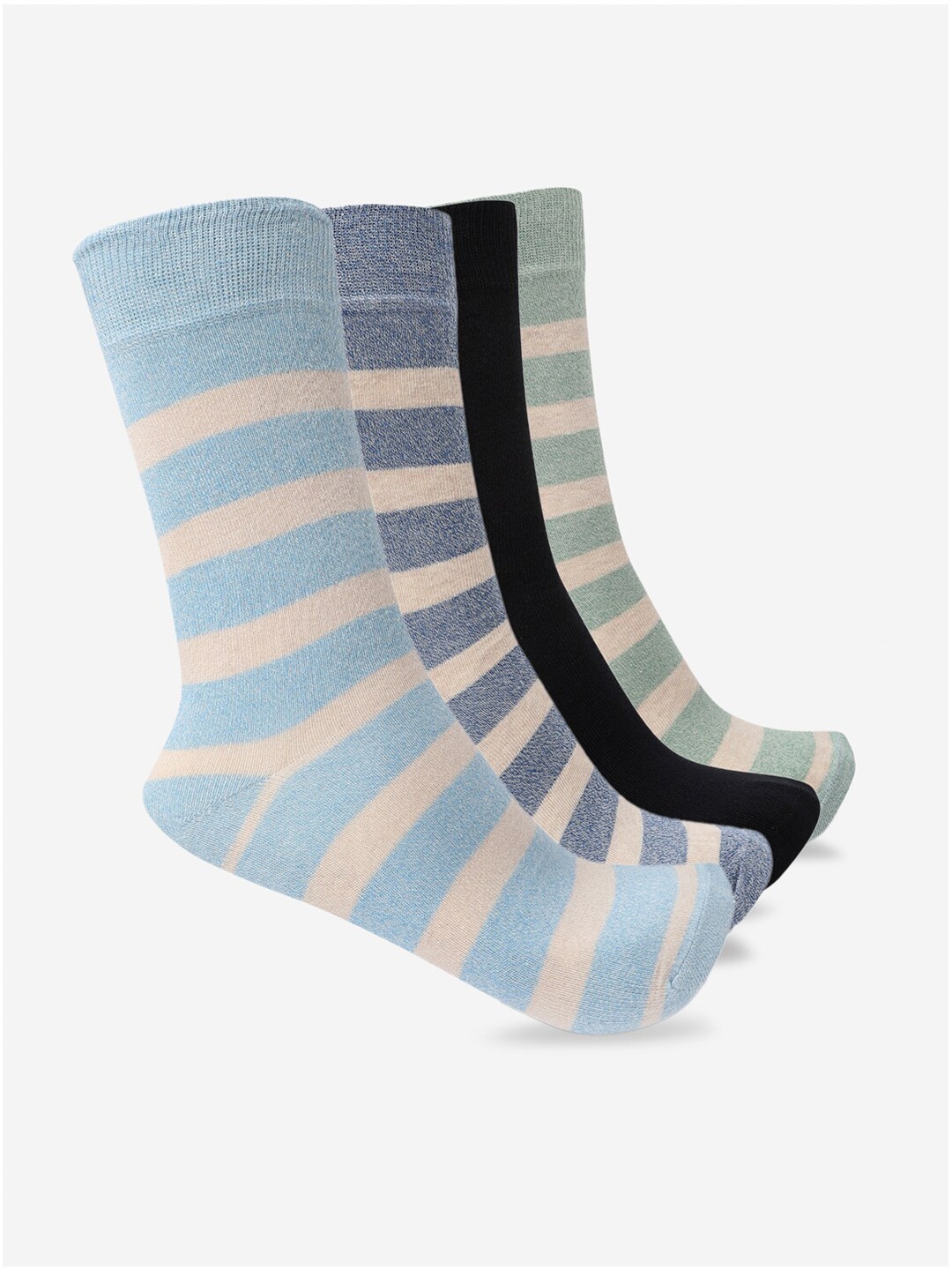 

Smarty Pants Unisex Pack Of 4 Assorted Calf-Length Cotton Socks, Multi