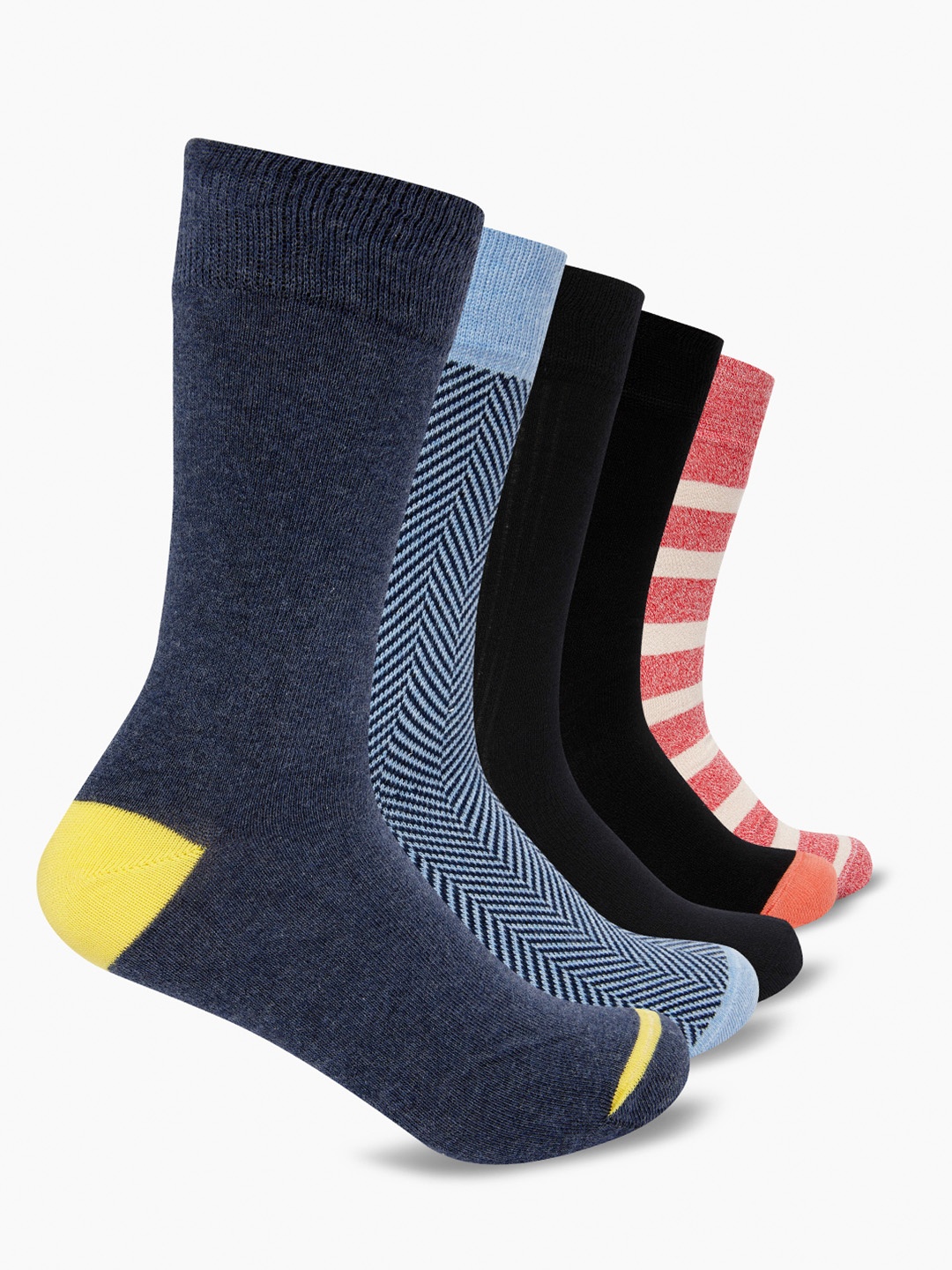 

Smarty Pants Unisex Pack of 5 Assorted Calf Length Cotton Socks