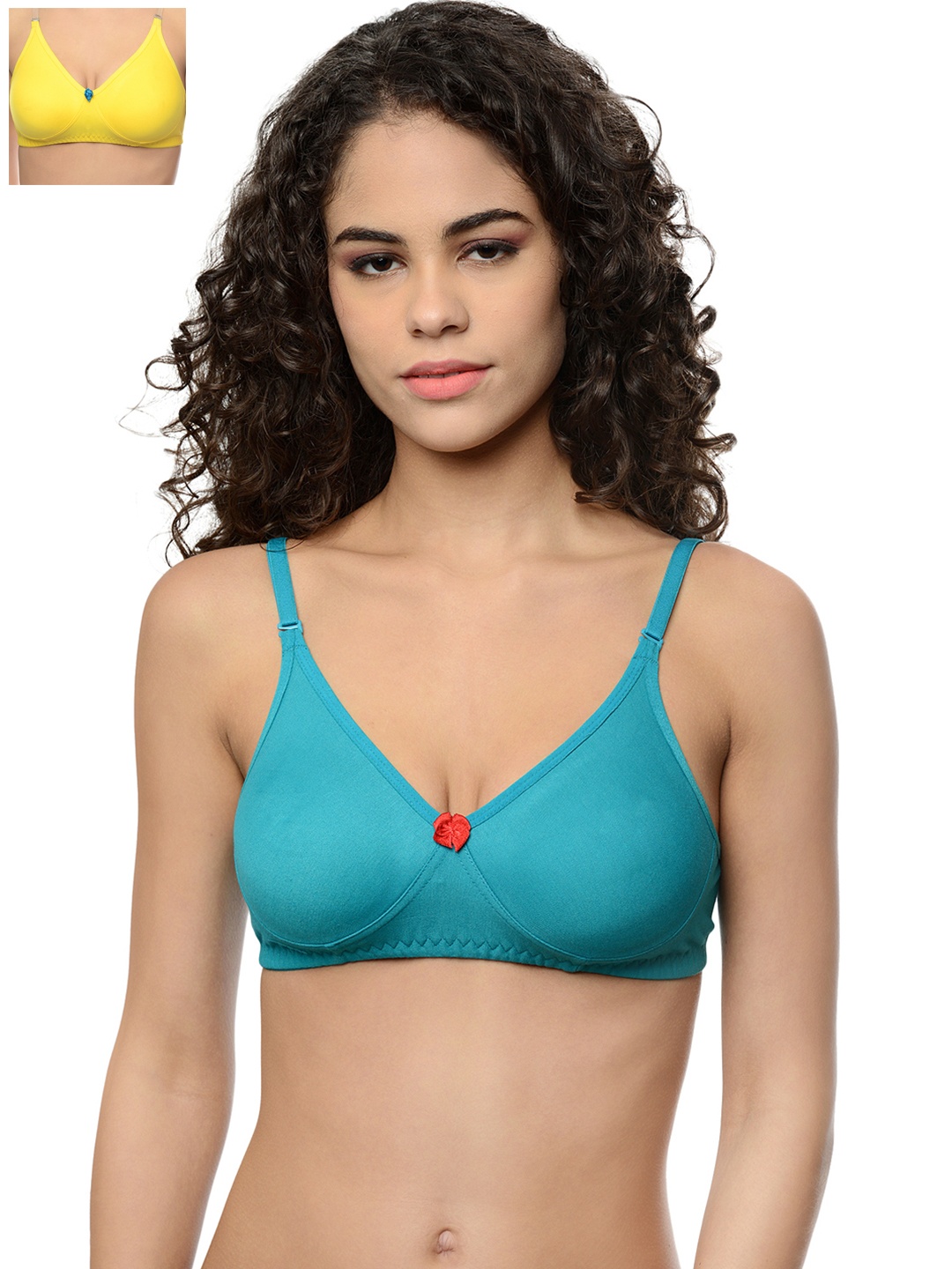 

Leading Lady Pack of 2 T-shirt Bras DINKY-2, Blue