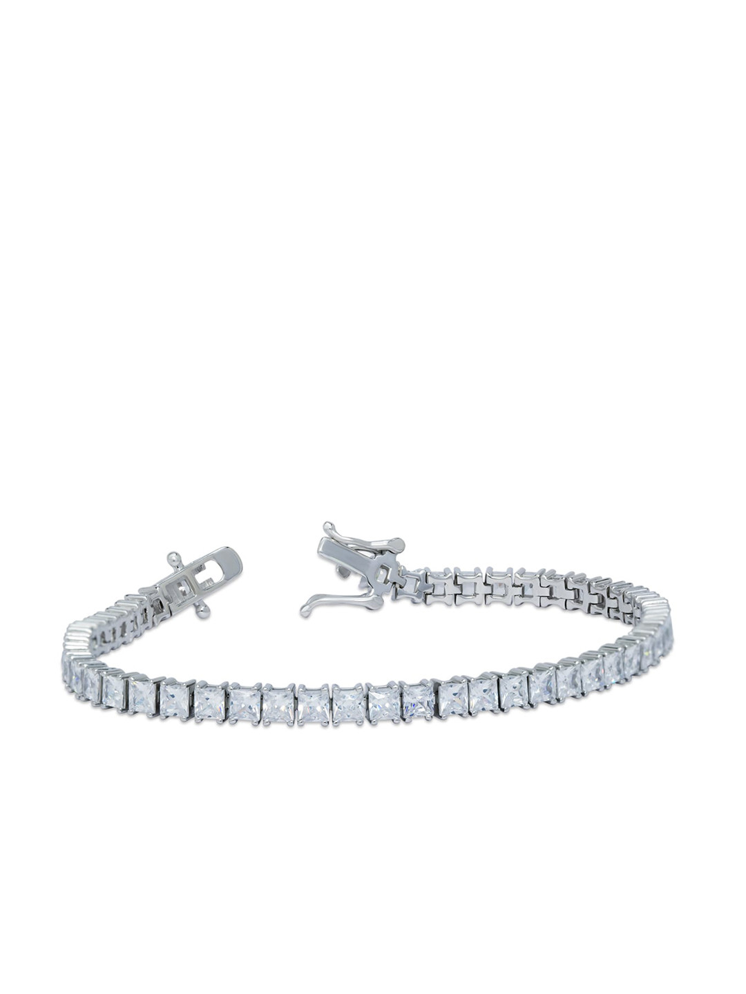 

ANAYRA Women White Bracelet, Silver