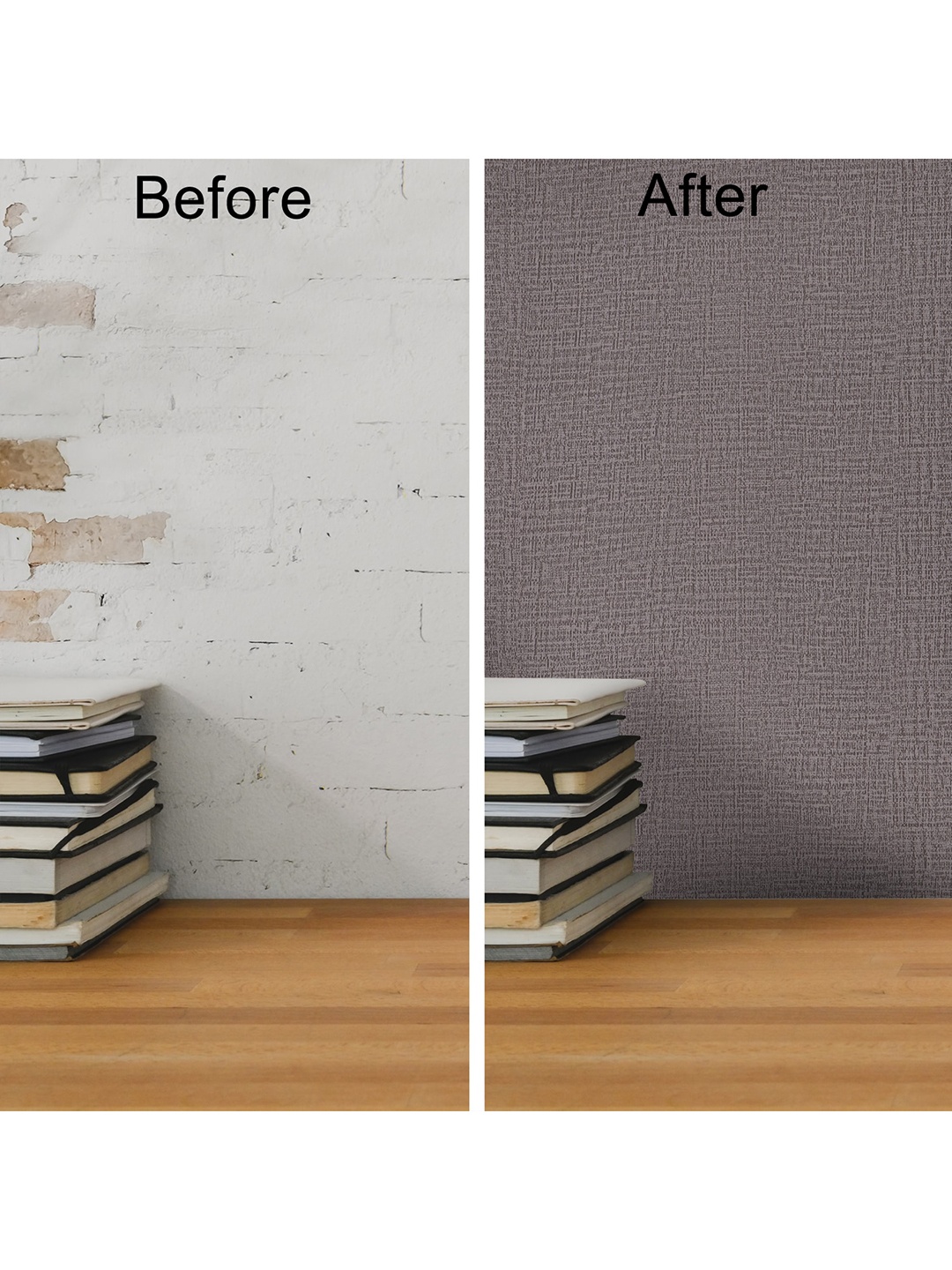 

Ispace Brown Printed Waterproof Wallpaper