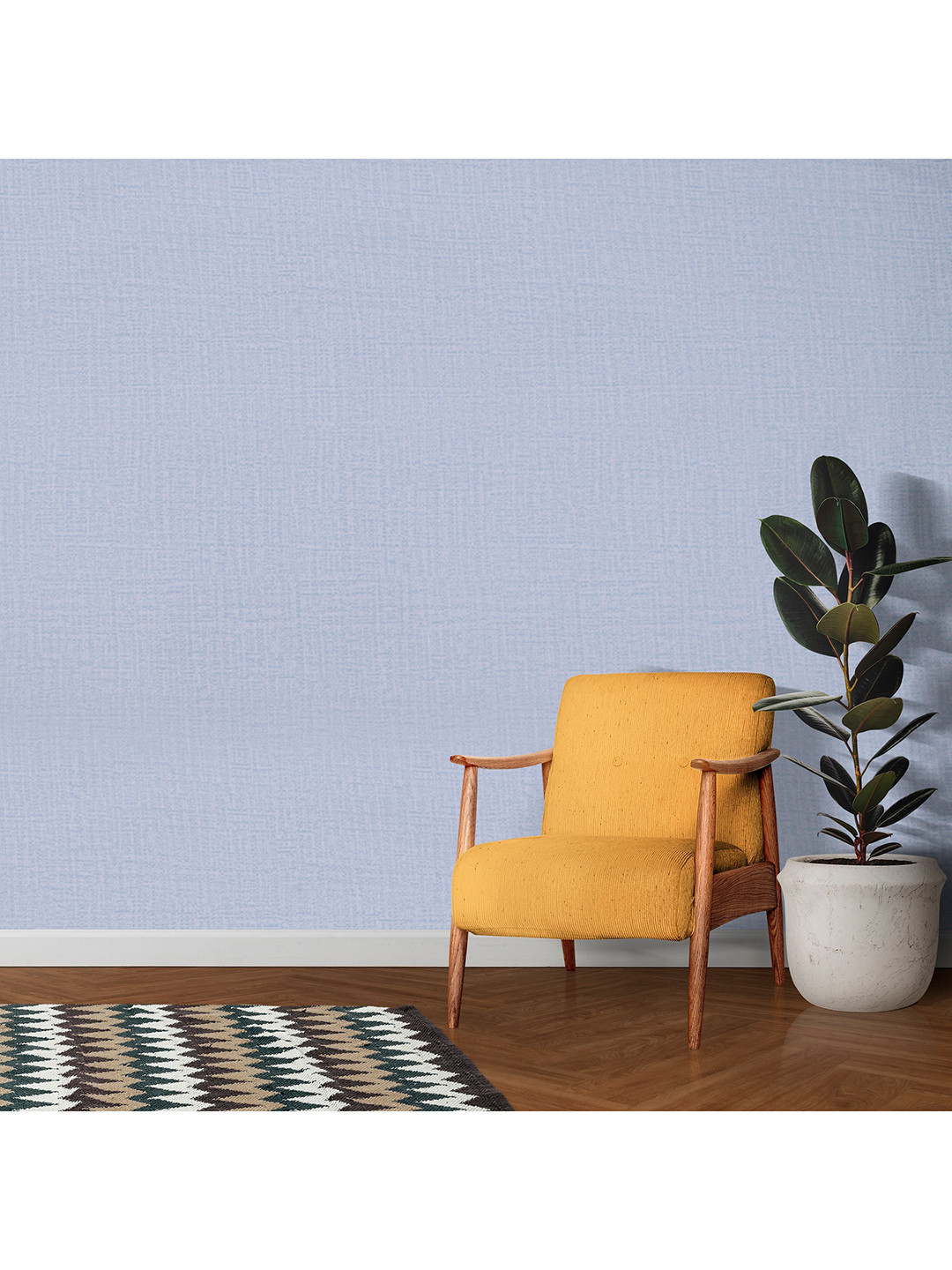 

Ispace Blue Printed Self Adhesive & Waterproof Wallpaper