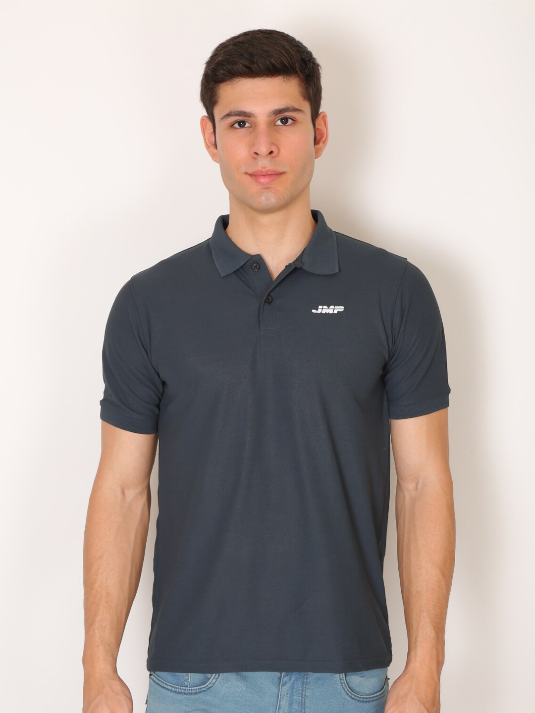 

JMP Men Green Slim Fit T-shirt