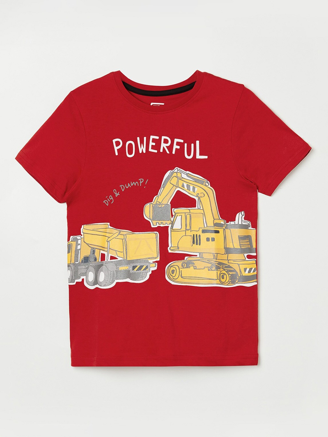 

Fame Forever by Lifestyle Kids-Boys Red Printed T-shirt