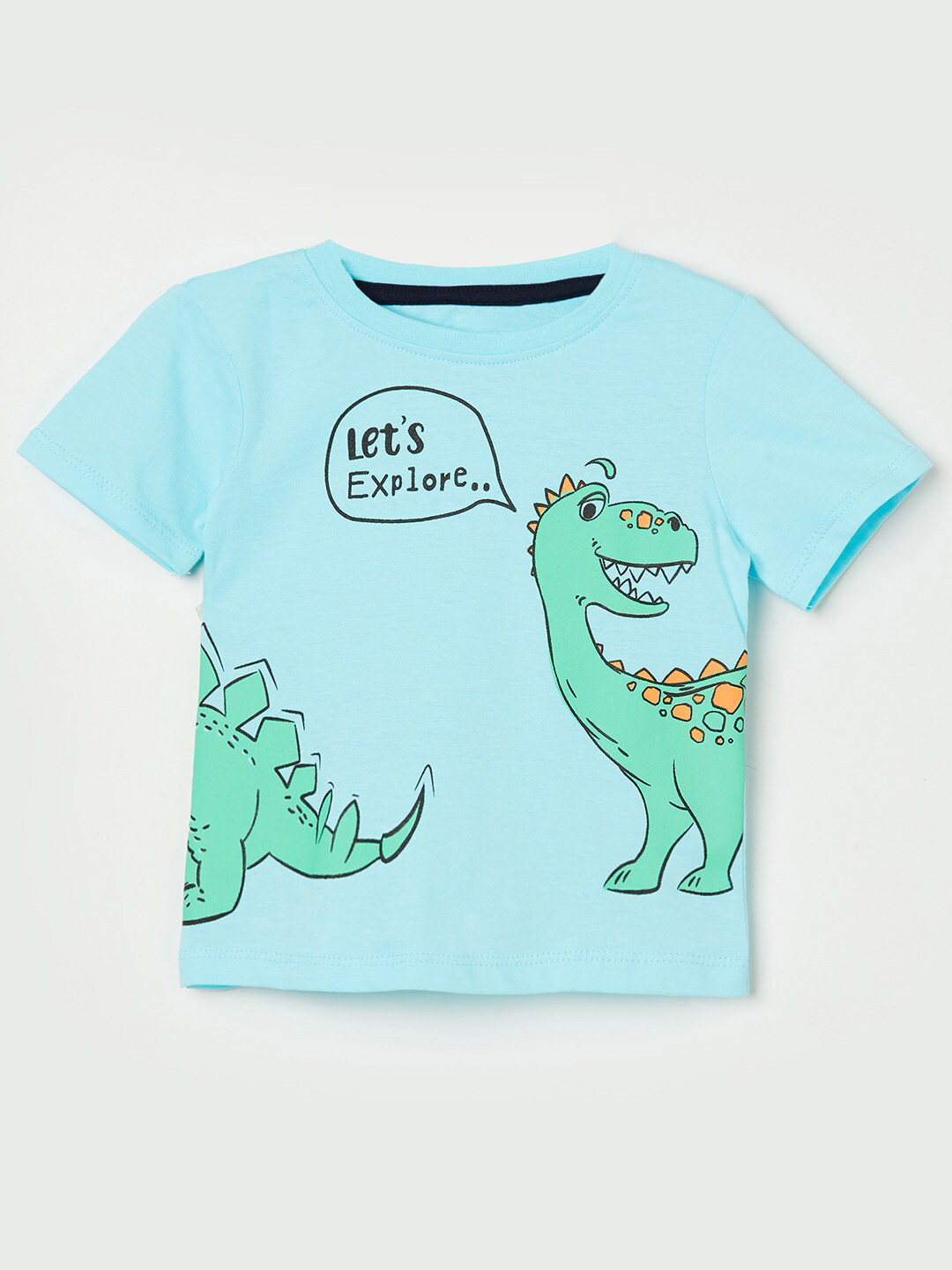 

Juniors by Lifestyle Boys Blue Printed T-shirt