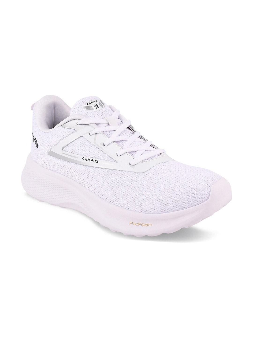 

Campus Men White Mesh Running Shoes