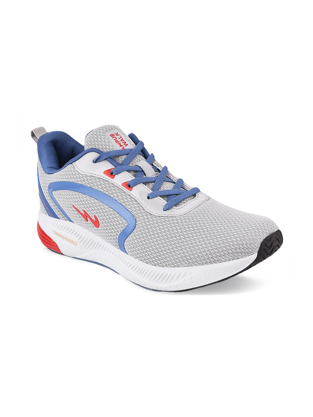 

Campus Men Grey Mesh Running Shoes