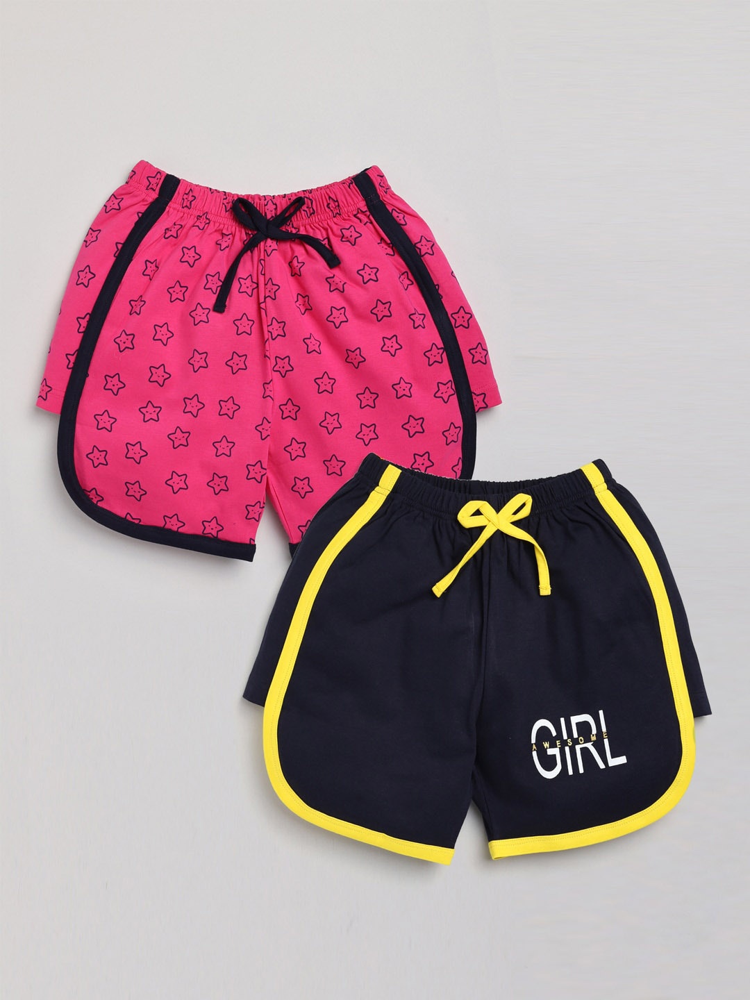 

Nottie Planet Girls Multicoloured Shorts, Multi