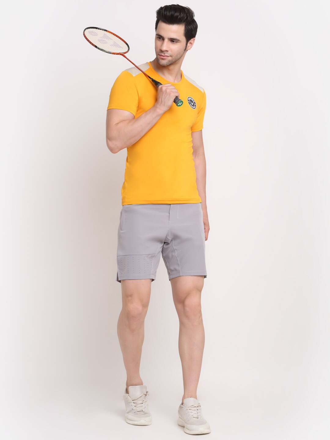 

Invincible Men Raglan Tee, Yellow