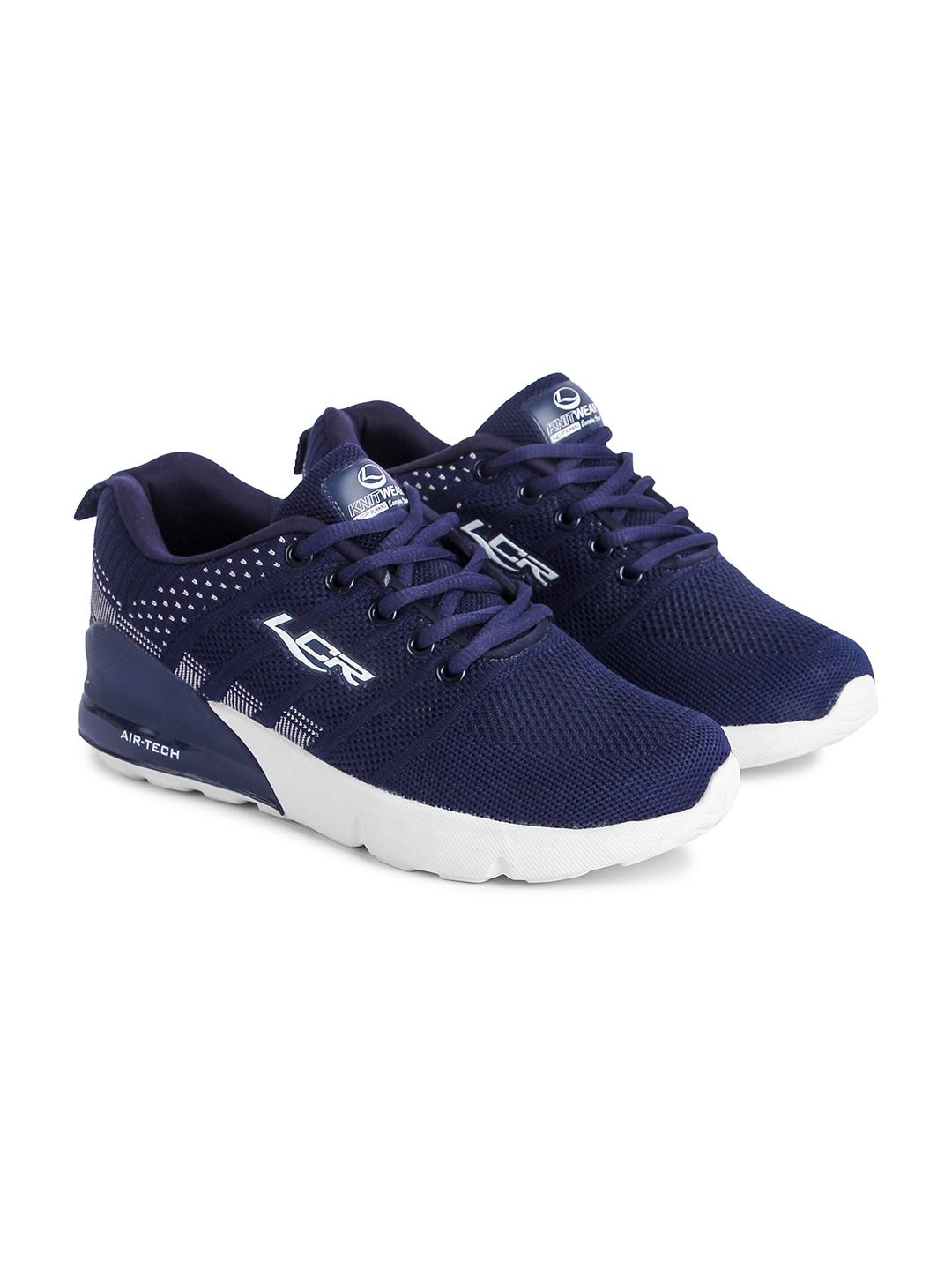 

Lancer Unisex Kids Navy Blue Textile Running Non-Marking Shoes