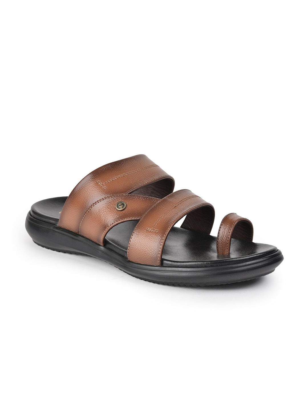 

Liberty Men Tan & Black Thong Flip-Flops